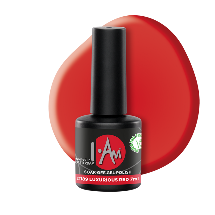 Gel Polish #189 Luxurious Red