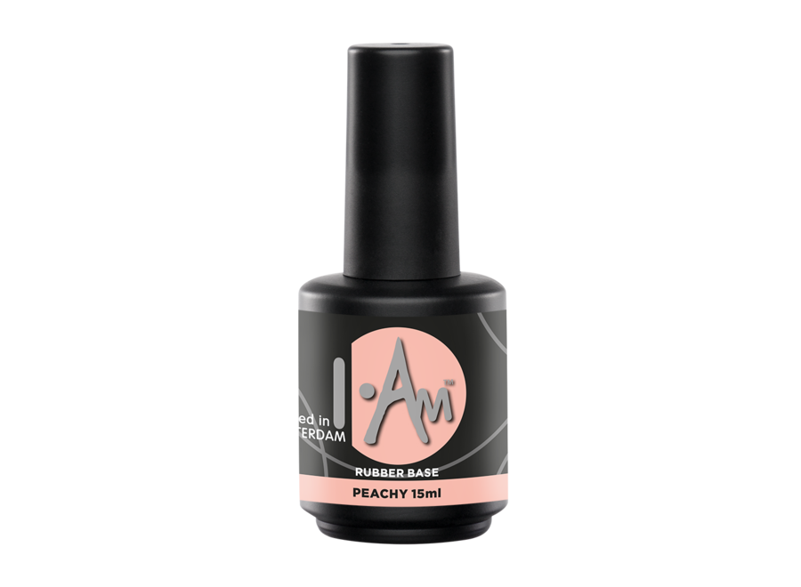 I.Am Rubber Base Peachy (15ml)