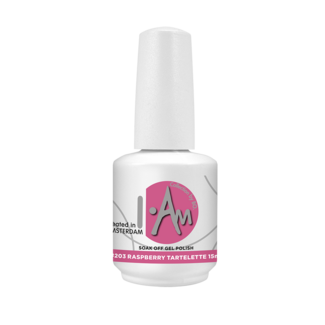 I.Am Nail Systems I.Am by BO. Soak Off Gel Polish #203 Raspberry Tartelette (15ml)