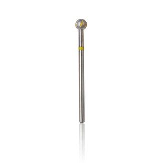 Beauty Company Diamond Bit - Ball - 5.0mm - Geel