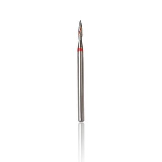 Beauty Company Diamond Bit - Flame - 1.8mm - Rood