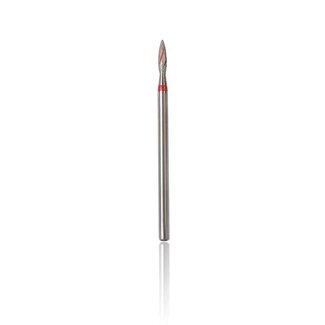 Beauty Company Diamond Bit - Flame - 2.1mm - Rood