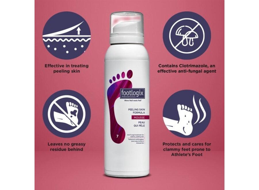 Peeling Skin Formula Voet Mousse 125ml