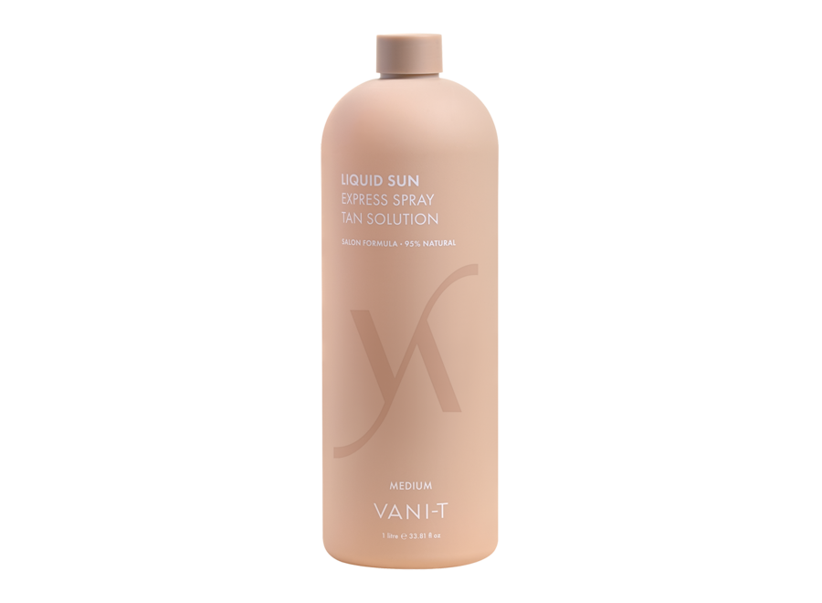 PRE-ORDER Vani-T Liquid Sun® Express Spray Tan Solution - Medium