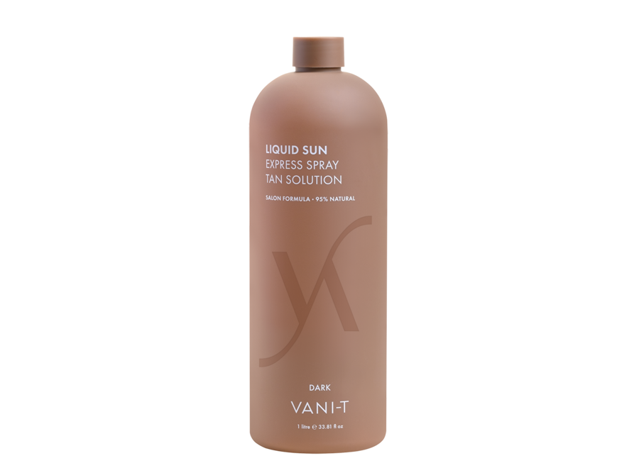 PRE-ORDER Vani-T Liquid Sun® Express Spray Tan Solution - Dark
