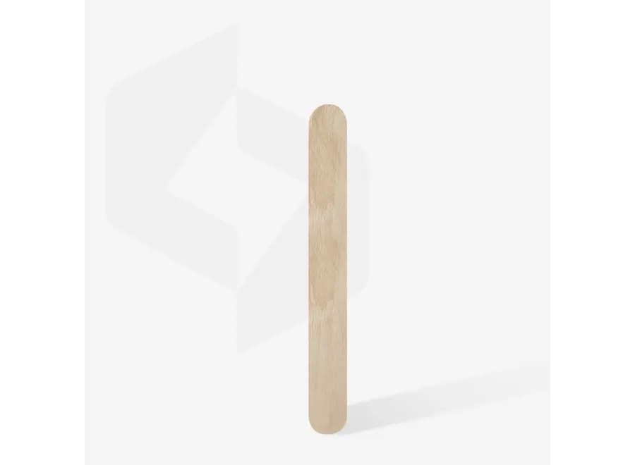 Wegwerp Houten Nagel Vijl Base Recht 50 pcs