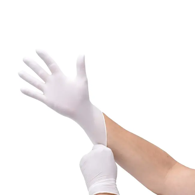 Handschoenen Nitril - Wit