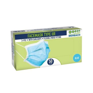 Beauty Company Chirurgisch Mondmasker Blauw