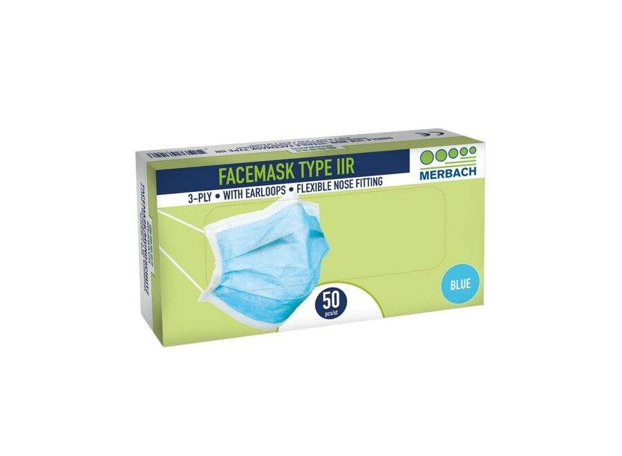 Surgical Face Mask Blue 50pieces