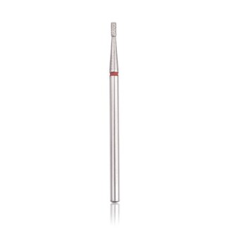 Beauty Company Diamond Bit - Cylinder - Red