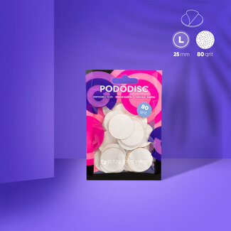 Staleks Pododisc Refil Pads White - L 25mm
