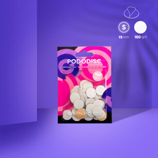 Staleks Pododisc Refil Pads White - S 15mm - 180 grit