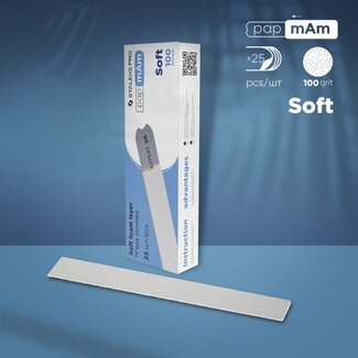 Staleks VPV Kit Met Foam Wit- Recht 25 stuks - 100 grit 25 stuks