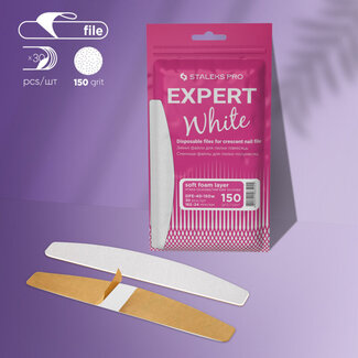 Staleks VV Kit Met Foam Halve Maan 150 Grit 30 Stuks