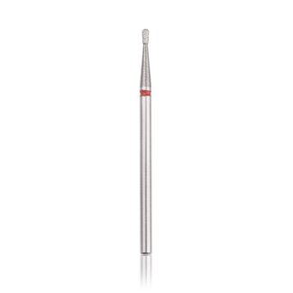 Beauty Company Diamond Bit - Rounded Cylinder - XS - Red