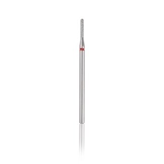 Beauty Company Diamond Bit - Rounded Cylinder - Red