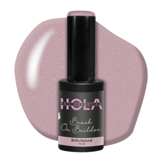 Hola Nail Cosmetica HNC Brush On Builder Brillo Natural (10ml)