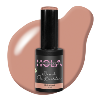Hola Nail Cosmetica Brush on Builder - Dulce Rosé
