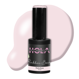 Hola Nail Cosmetica HNC Rubber Base Perla Rosa (10ml)