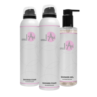 I.Am Home & Body I.Am 2+1 pack Shower Foam + Shower Gel Blushing Bloom