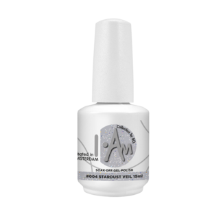 I.Am Collection by BO. I.Am by BO. Soak Off Gel Polish #004 Stardust Veil (15ml)