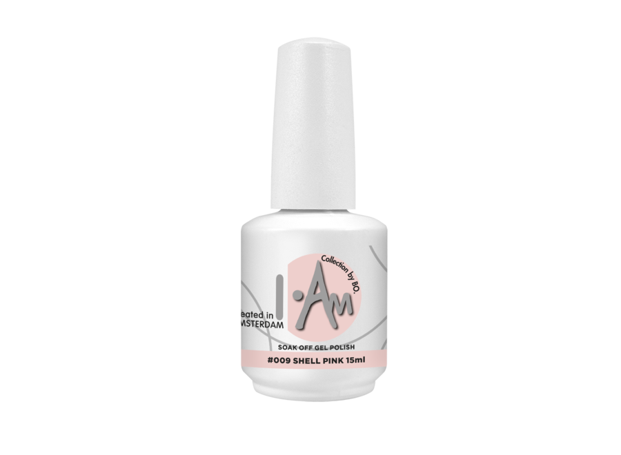 I.Am by BO. Soak Off Gel Polish #009 Shell Pink (15ml)