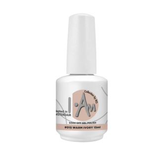 I.Am Systems I.Am by BO. Soak Off Gel Polish #015 Warm Ivory (15ml)