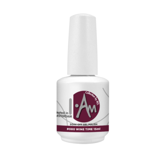 I.Am Collection by BO. I.Am by BO. Soak Off Gel Polish #080 Wine Time (15ml)