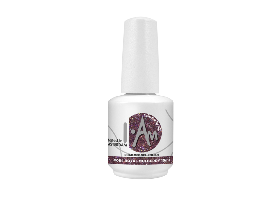 I.Am by BO. Soak Off Gel Polish #084 Royal Mulberry (15ml)