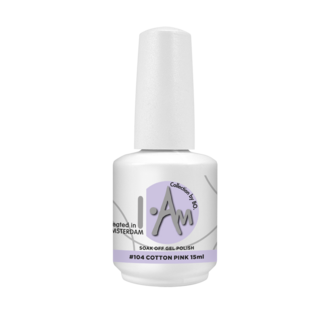 I.Am Collection by BO. I.Am by BO. Soak Off Gel Polish #104 Cotton Pink (15ml)
