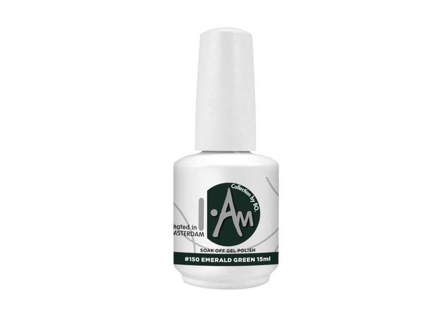 I.Am by BO. Soak Off Gel Polish #150 Emerald Green (15ml)