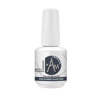 I.Am Collection by BO. I.Am by BO. Soak Off Gel Polish #195 Stormy Slate (15ml)