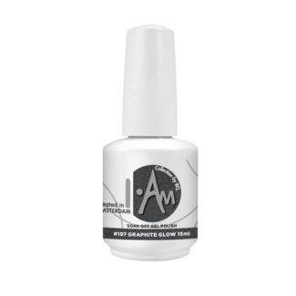 I.Am Collection by BO. I.Am by BO. Soak Off Gel Polish #197 Graphite Glow (15ml)