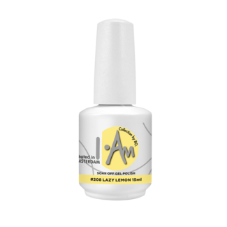 I.Am Systems I.Am by BO. Soak Off Gel Polish #208 Lazy Lemon (15ml)