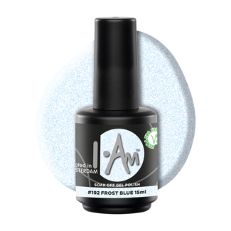 I.Am Systems I.Am Soak Off Gel Polish #192 Frost Blue (15ml)