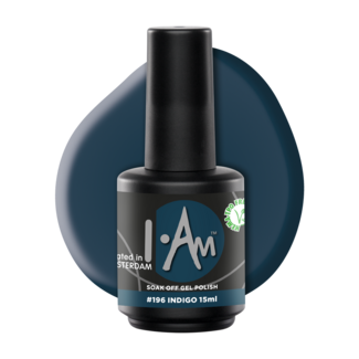 I.Am Systems I.Am Soak Off Gel Polish #196 Indigo (15ml)