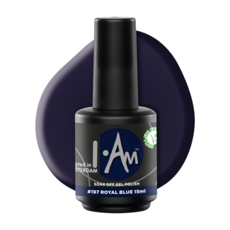 I.Am Systems I.Am Soak Off Gel Polish #197 Royal Blue (15ml)