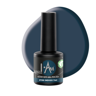 I.Am Systems I.Am Soak Off Gel Polish #196 Indigo (7ml)