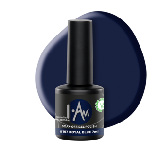 I.Am Nail Systems I.Am Soak Off Gel Polish #197 Royal Blue (7ml)