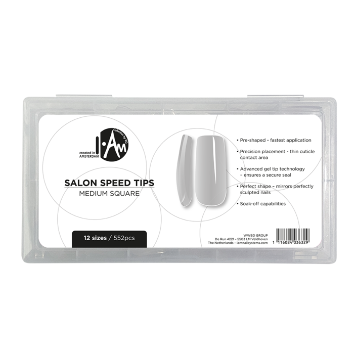 Salon Speed Tips - Medium Square