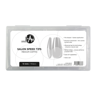 I.Am Collection by BO. Salon Speed Tips - Medium Coffin
