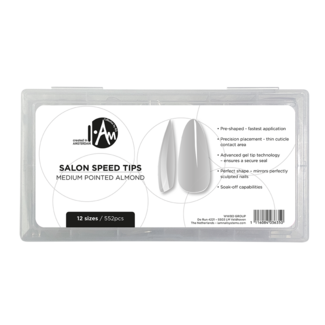 I.Am Collection by BO. Salon Speed Tips - Medium Pointed Almond