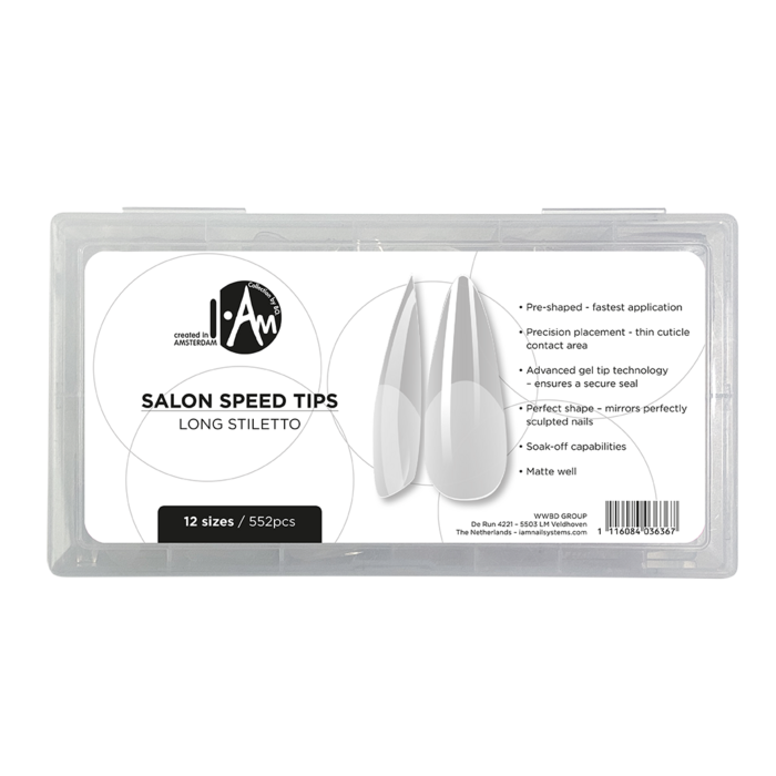Salon Speed Tips - Long Stiletto