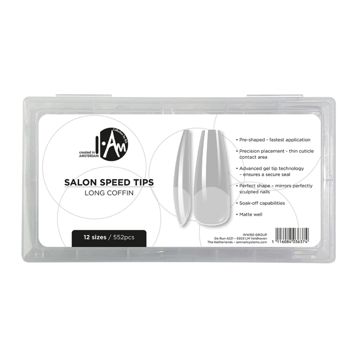 Salon Speed Tips - Long Coffin