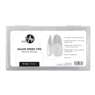 I.Am Collection by BO. Salon Speed Tips - Medium Round