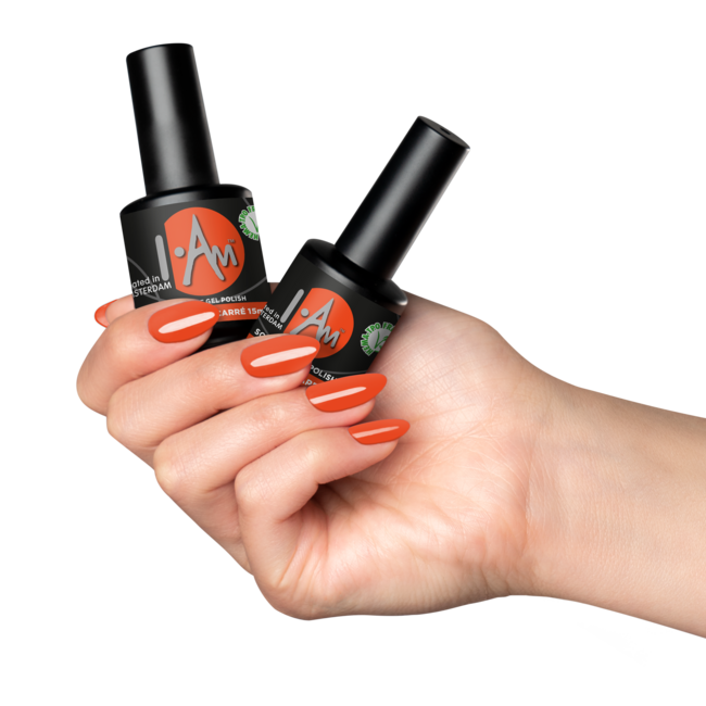 Gel Polish #199 Orange Carré