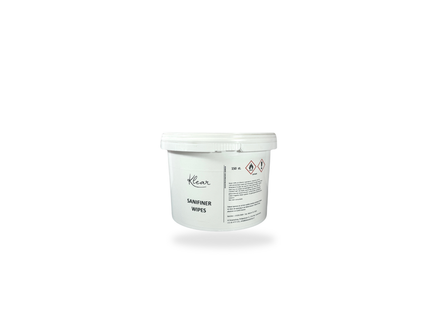 Sanifiner Wipes Bucket 150 Pieces