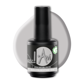 I.Am Nail Systems I.Am Soak Off Gel Polish #204 Polar Stone (15ml)