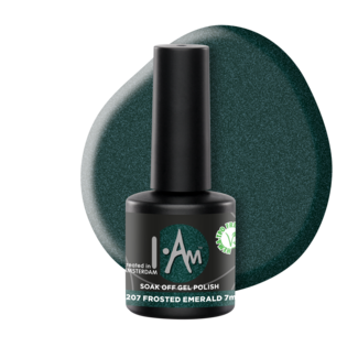 I.Am Nail Systems Gel Polish #207 Frosted Emerald
