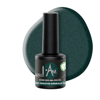 I.Am Systems I.Am Soak Off Gel Polish #207 Frosted Emerald (7ml)